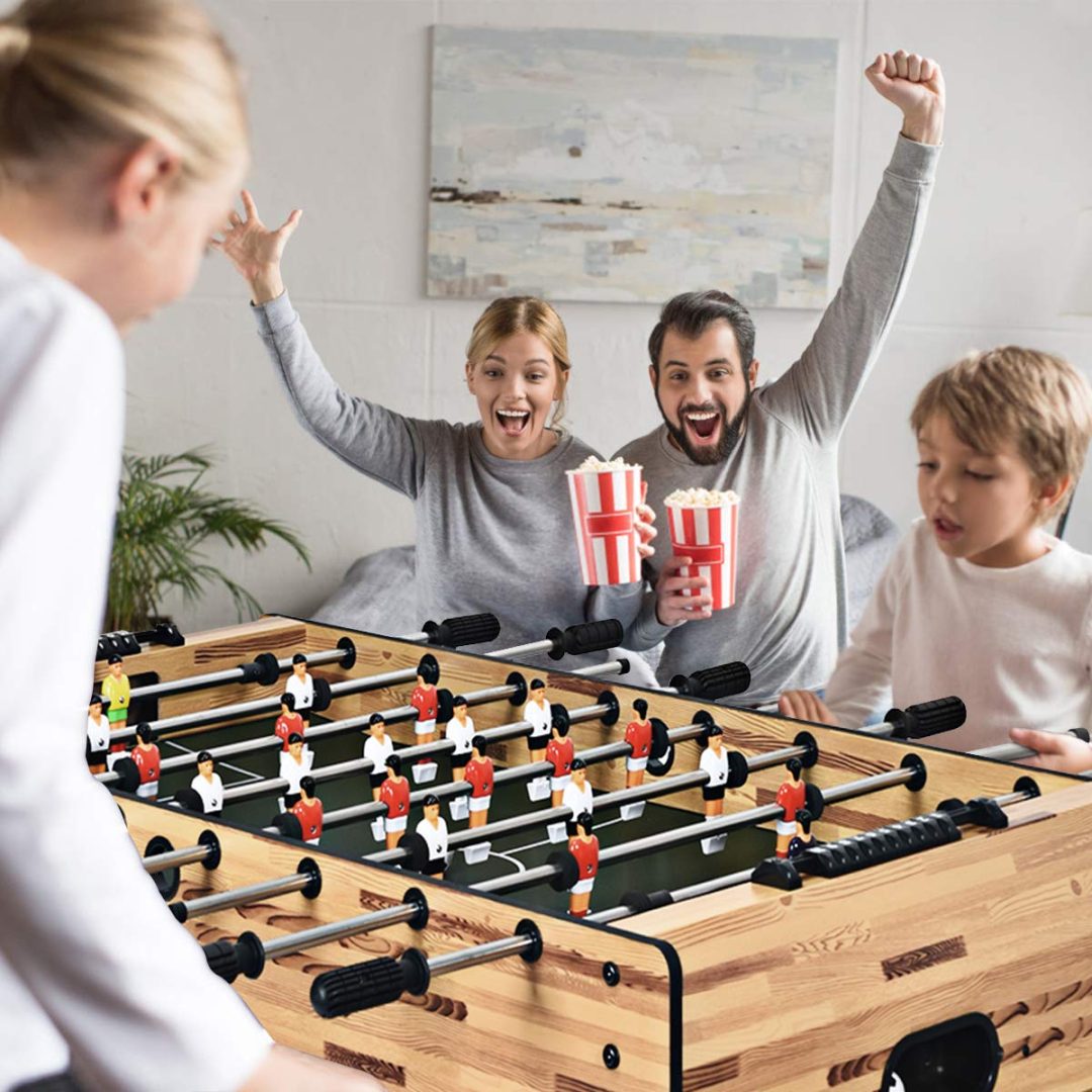ZenVora 48-Inch Foosball Table, Easy-Assembly Soccer Game Table