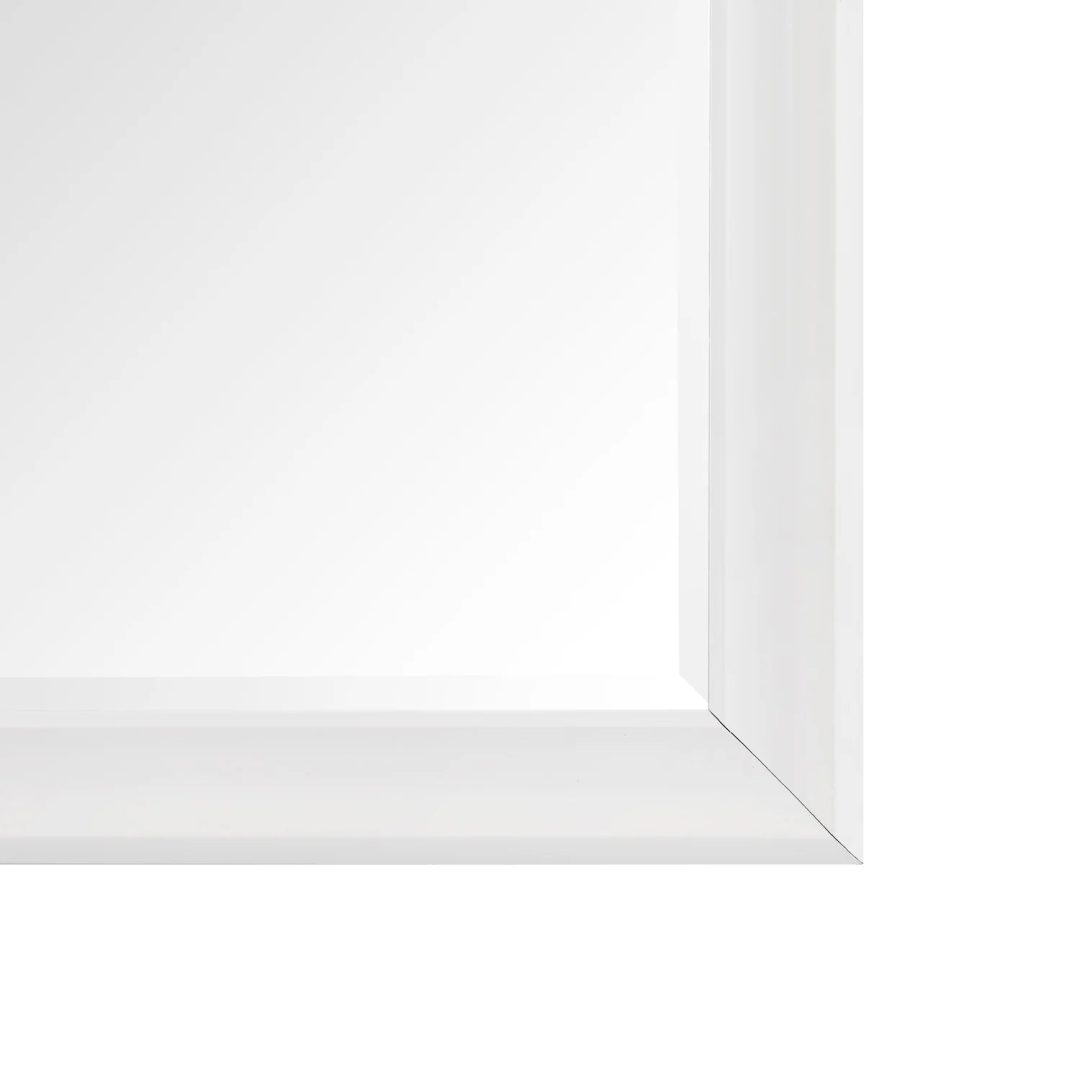 ZenVora Tall Full Length Mirror, Oversized Rectangle Full Body Wall Mounted Mirror with Smooth Faux Wood Frame
