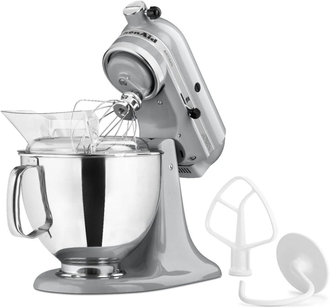 ZenVora 5-Quart Tilt-Head Stand Mixer, Electric Kitchen Mixer with Bowl, Multi-Speed Settings for Baking, Mixing and Food Preparation