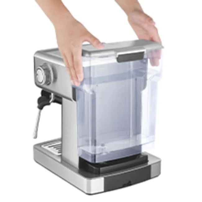 ZenVora 20-Cup Stainless Steel Semi-Automatic Espresso Machine with 0.5-Gallon Water Tank