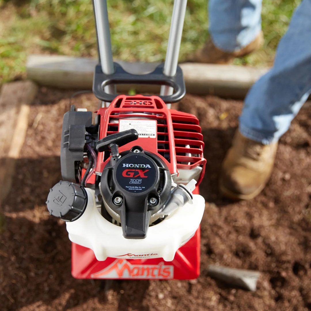 ZenVora 25cc 9-Inch Front-Tine Forward-Rotating Mini Tiller/Cultivator