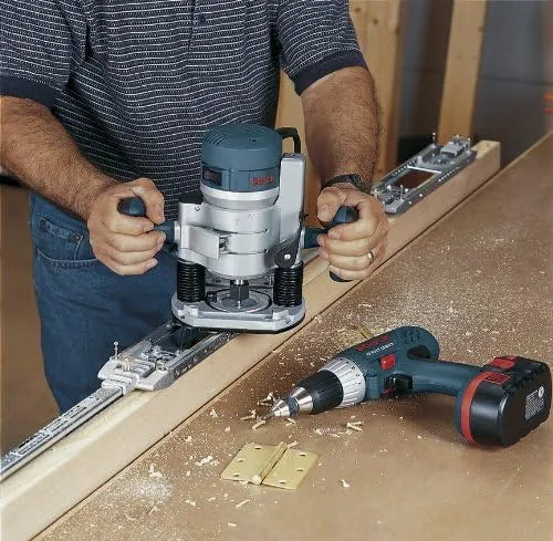ZenVora 12-Amp 2.25 HP Wood Router Combo Kit with Plunge Router, Fixed Base and Variable Speed