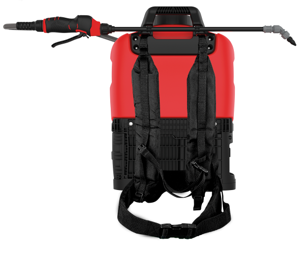 ZenVora 20V Battery Powered Backpack Sprayer, 4-Gallon Plastic Tank, Cordless Pump Sprayer