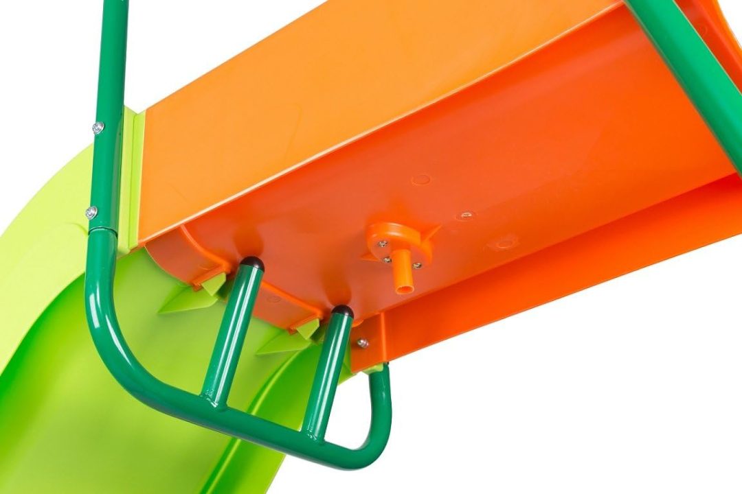 ZenVora 10-Foot Outdoor Playground Slide for Kids, Freestanding Plastic Backyard Slide, Large Swing Set Slide, Outdoor Play Equipment for Ages 4-8