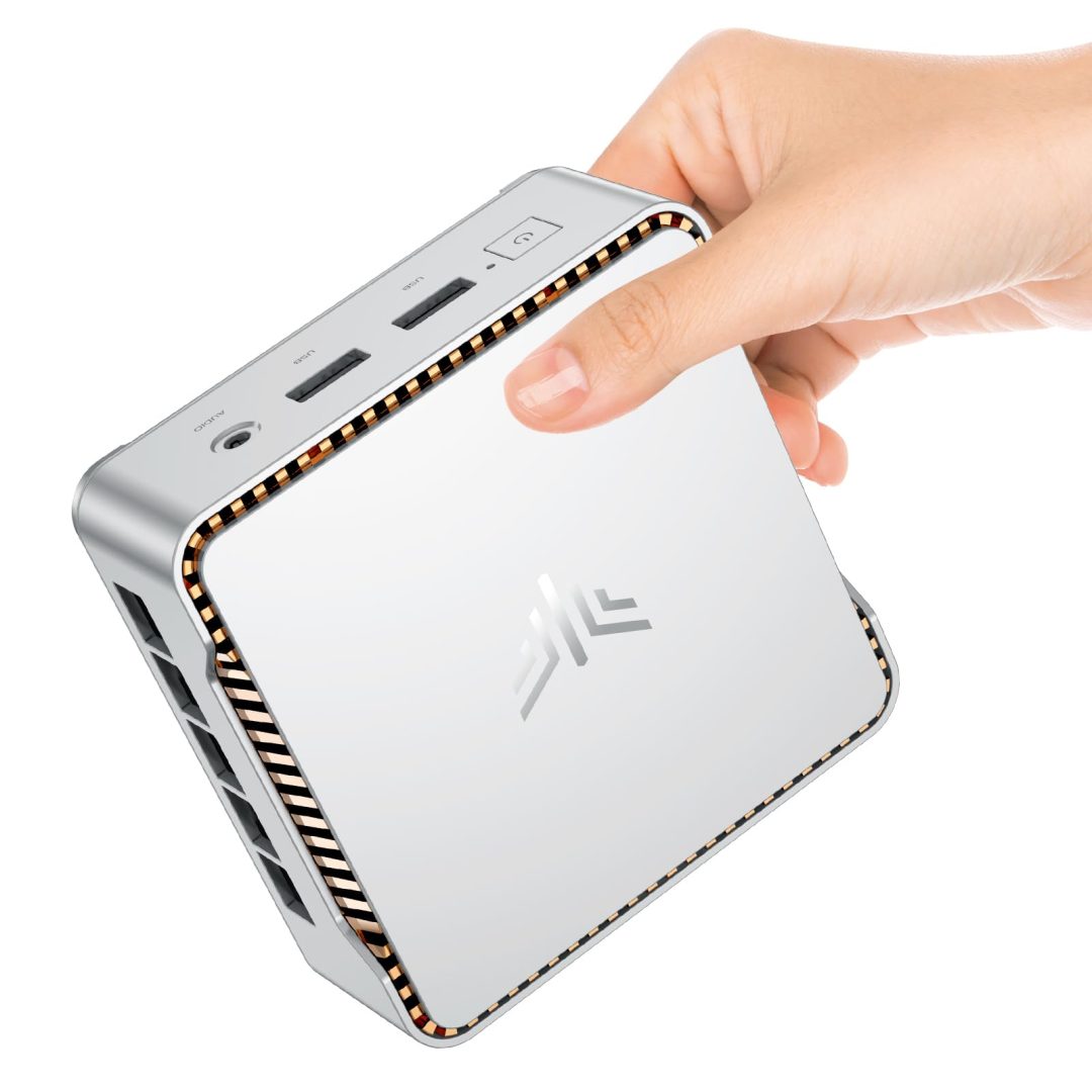 ZenVora Mini PC, 16GB RAM, 512GB M.2 SSD, Compact Mini Computer for Home, Office and Everyday Computing