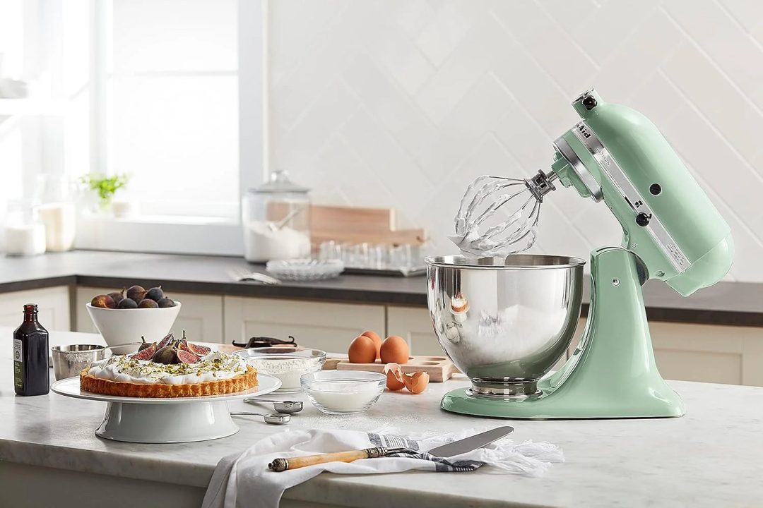 ZenVora 5-Quart Tilt-Head Stand Mixer, Electric Kitchen Mixer with Bowl, Multi-Speed Settings for Baking, Mixing and Food Preparation