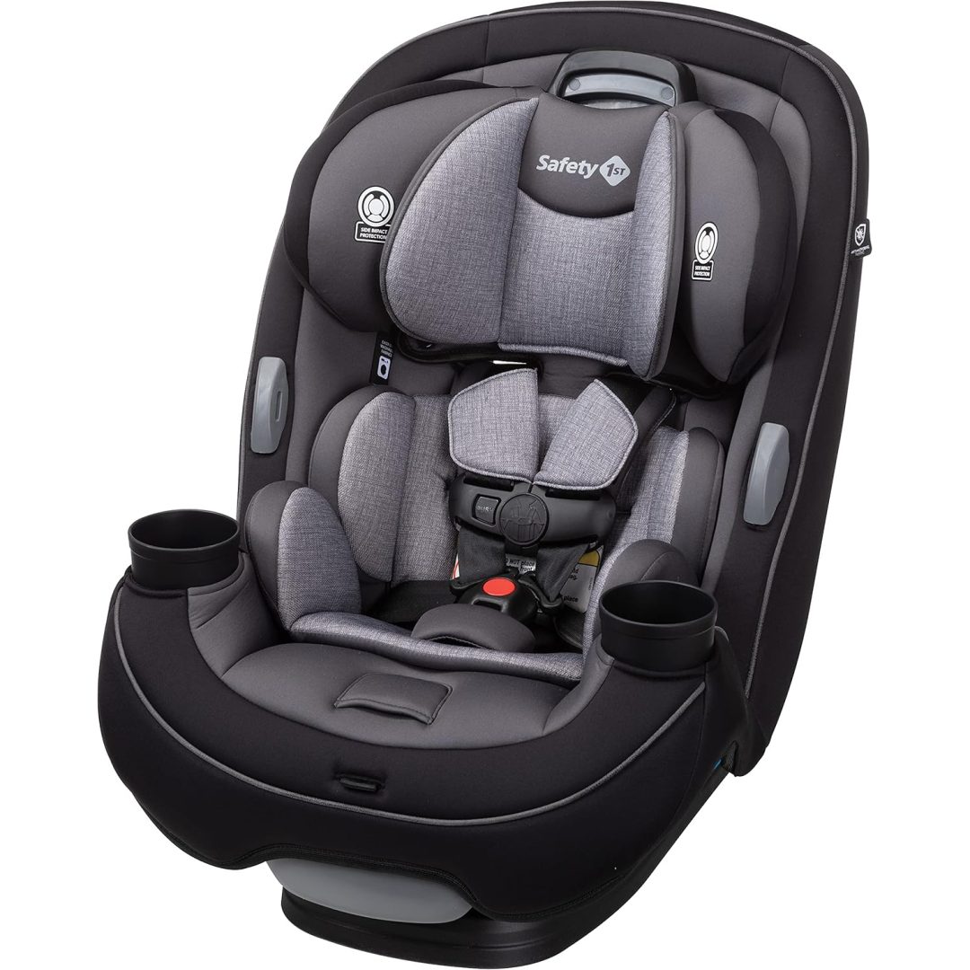 ZenVora 3-in-1 Convertible Car Seat, All-In-One Infant Toddler Booster Seat, Rear & Forward Facing Child Safety Seat