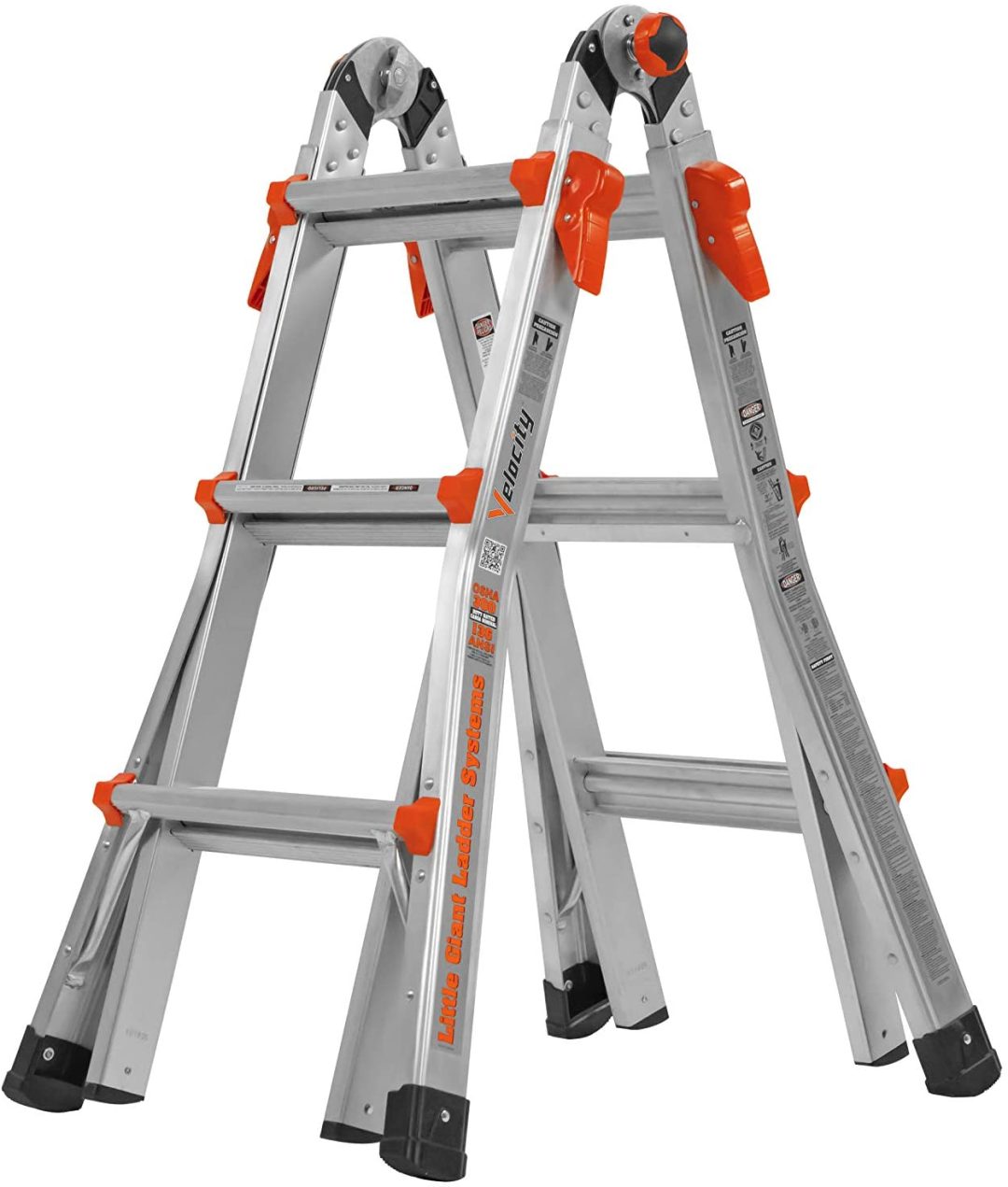 ZenVora Little Giant Velocity Model 22 Multi Position Ladder - 19 ft Extension Ladder