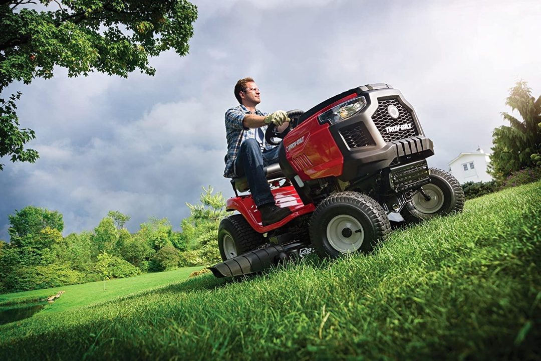 ZenVora 42-Inch 547cc Hydrostatic Riding Lawn Mower