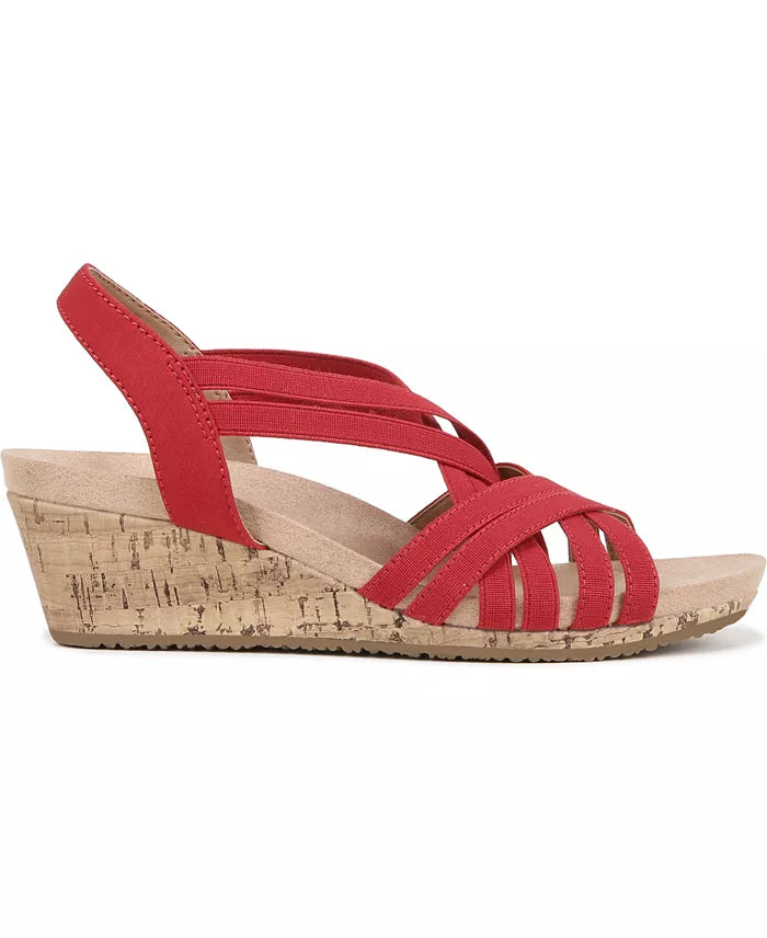ZenVora Women's Strappy Wedge Sandals, Open Toe Platform Summer Shoes for Casual and Dress Wear
