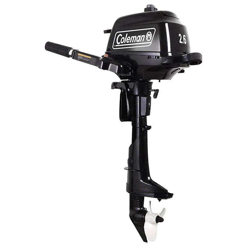 ZenVora 2.6 hp Outboard Motor with Short Shaft, Black