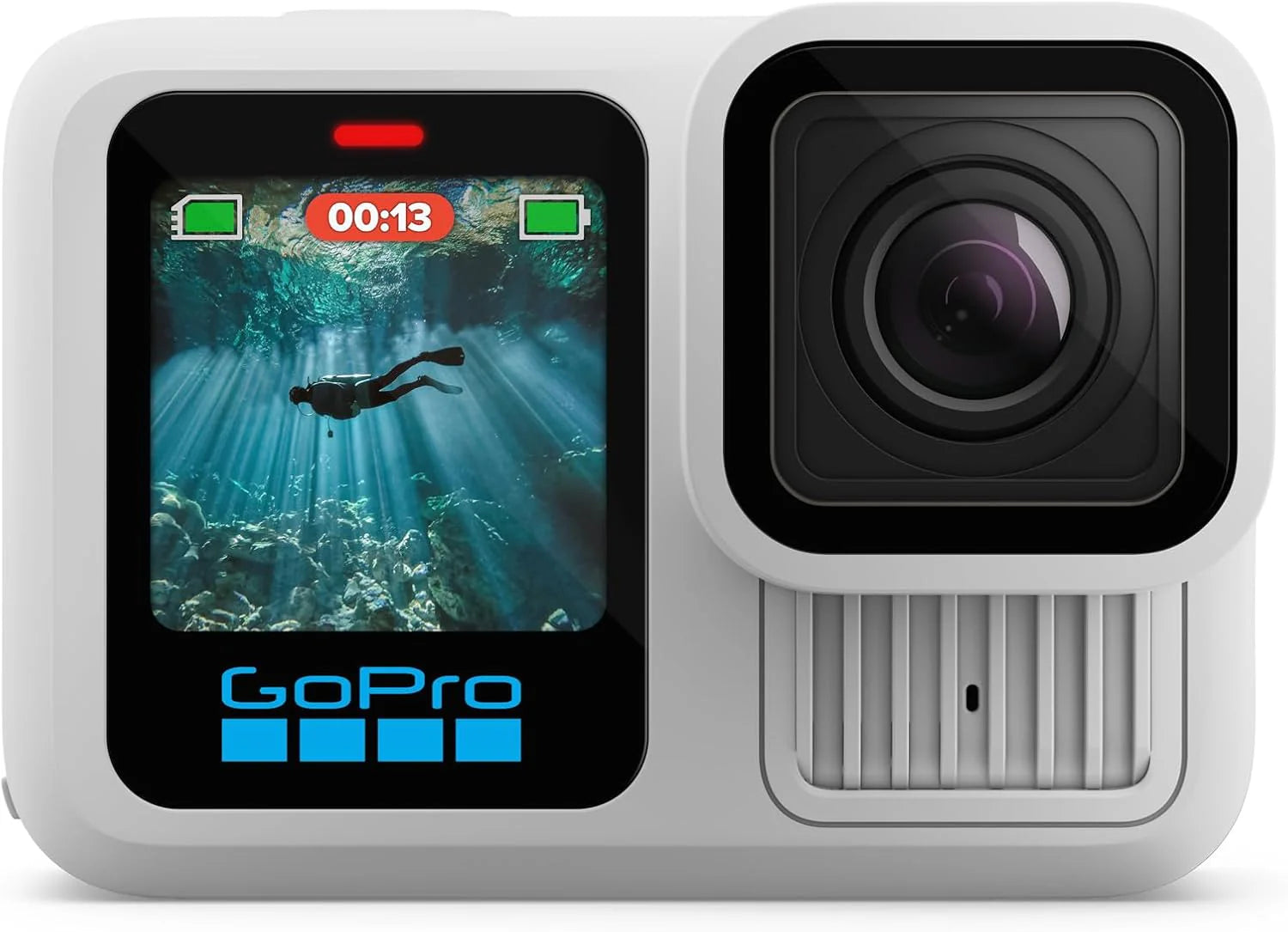 ZenVora Waterproof Action Camera, 5.3K 60FPS Video, 27MP Photos, Wide-Angle Lens Compatibility, Black