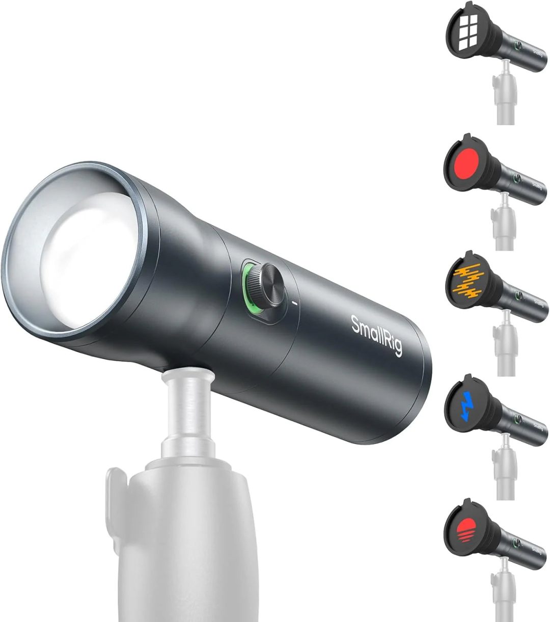 ZenVora RGB LED Photography Flashlight, 4 Color Portable Fill Light for Photography, Video and Content Creation