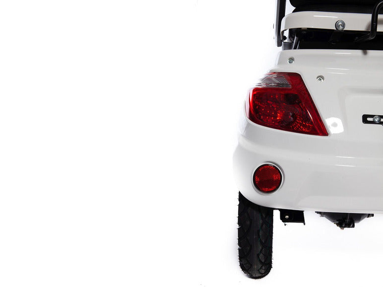 ZenVora Electric Mobility Scooter, 20/25 km/h, 50 km Range, with Topcase