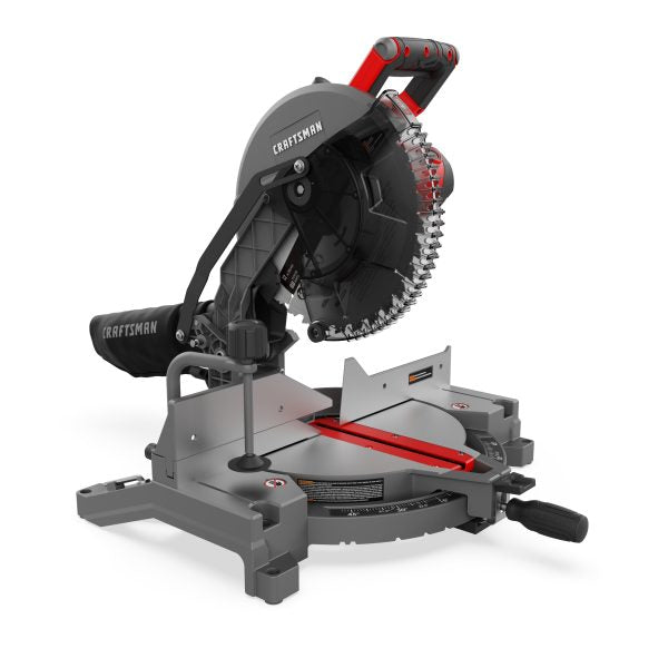 ZenVora CRAFTSMAN 12-Inch 15-Amp Corded Single Bevel Miter Saw with 3800 RPM Motor and Dust Bag