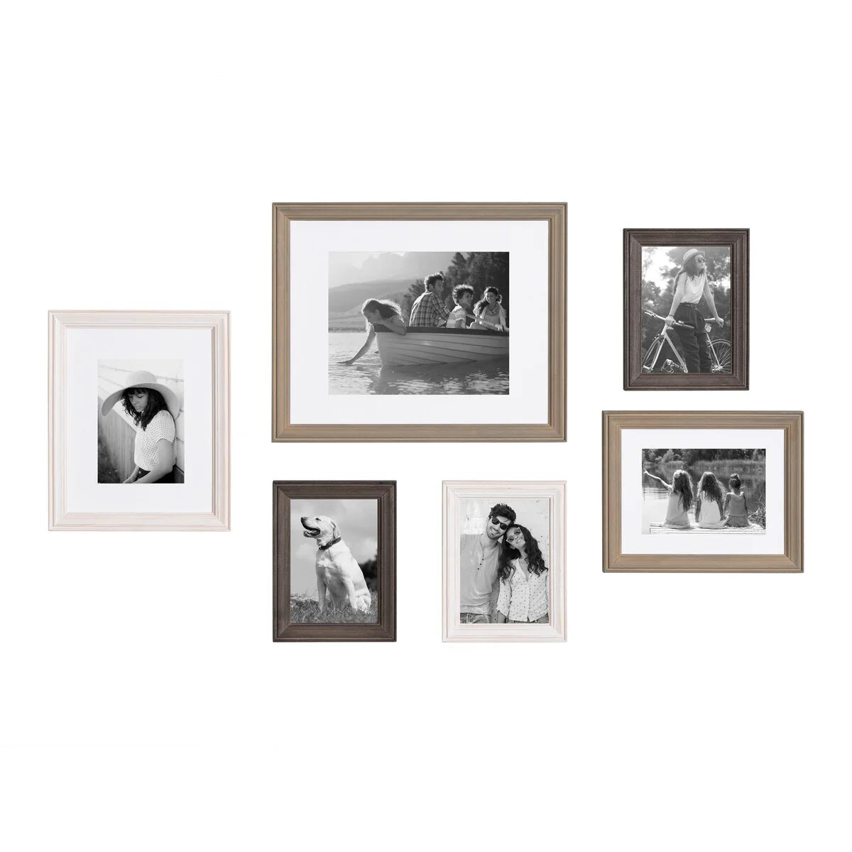 ZenVora Gallery Wall Frame Set, Multi-Piece Decorative Picture Frames for Photos, Artwork and Home Decor