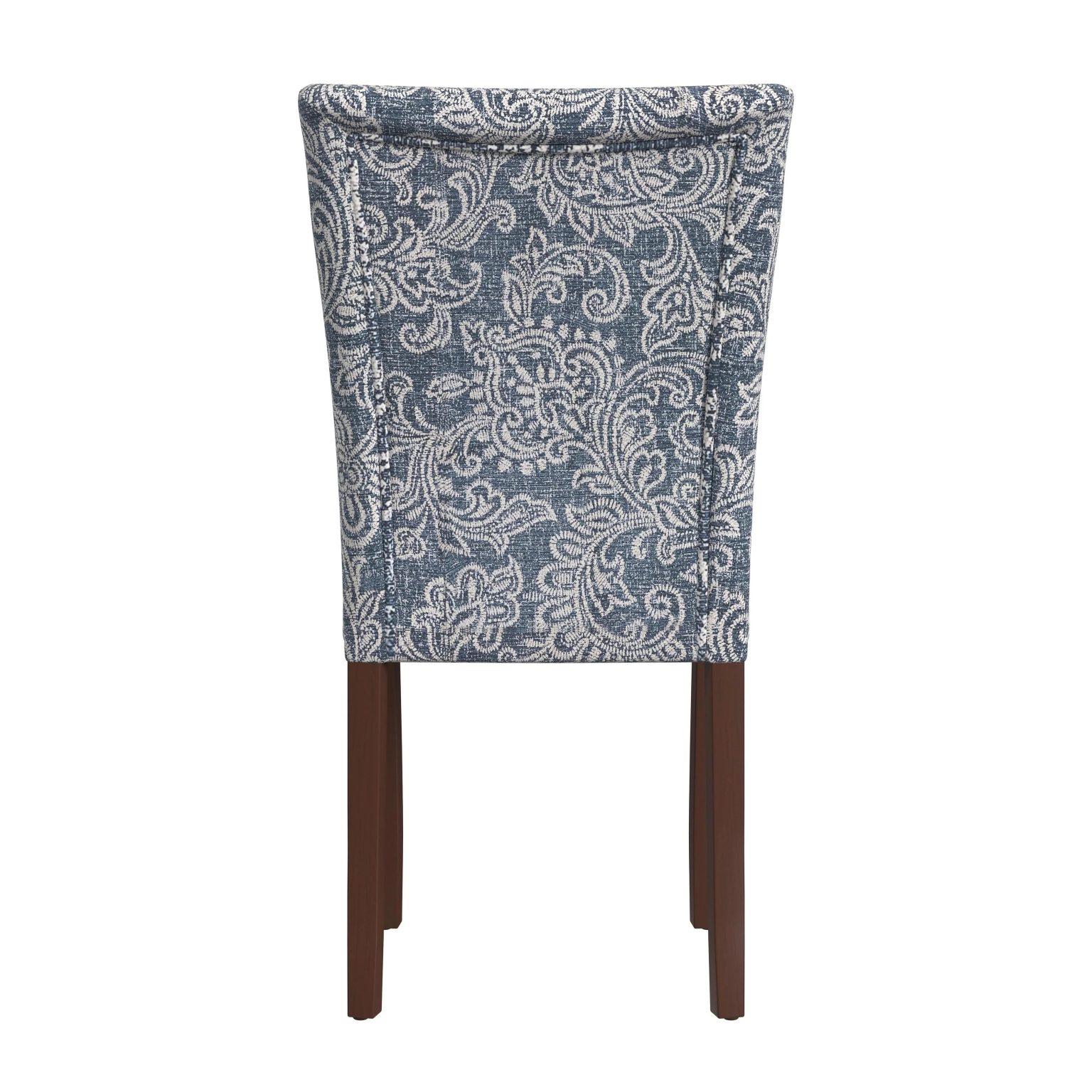 ZenVora Set of 2 Upholstered Medallion Dining Chairs, Comfortable Parsons Style Chairs for Kitchen and Dining Room