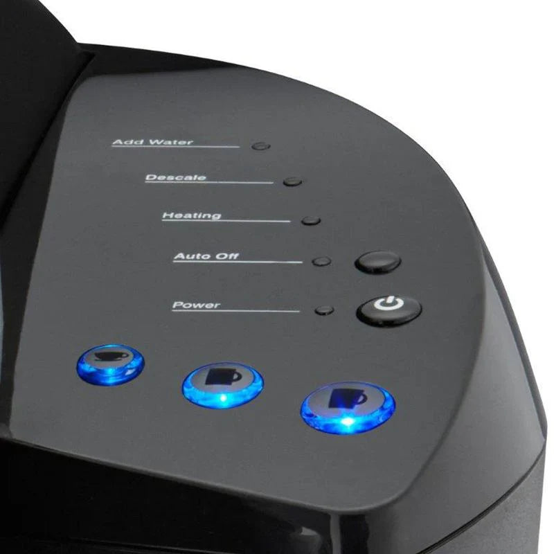 ZenVora Single-Serve Pod Coffee Maker, Black