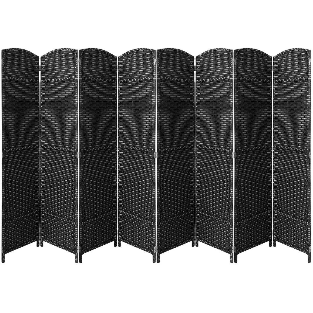 ZenVora Tall Folding Room Divider Screen, Portable Privacy Partition Wall Panel for Bedroom, Living Room and Office