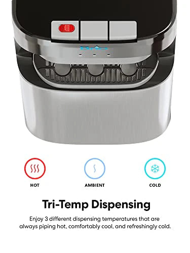 ZenVora Bottom-Loading Water Cooler Dispenser with 3 Temperature Settings