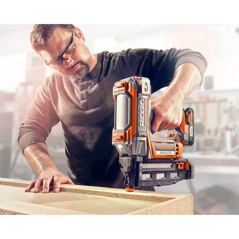 ZenVora 18V Brushless Cordless Nailer Combo Kit with Brad and Finish Nailers, Battery and Charger