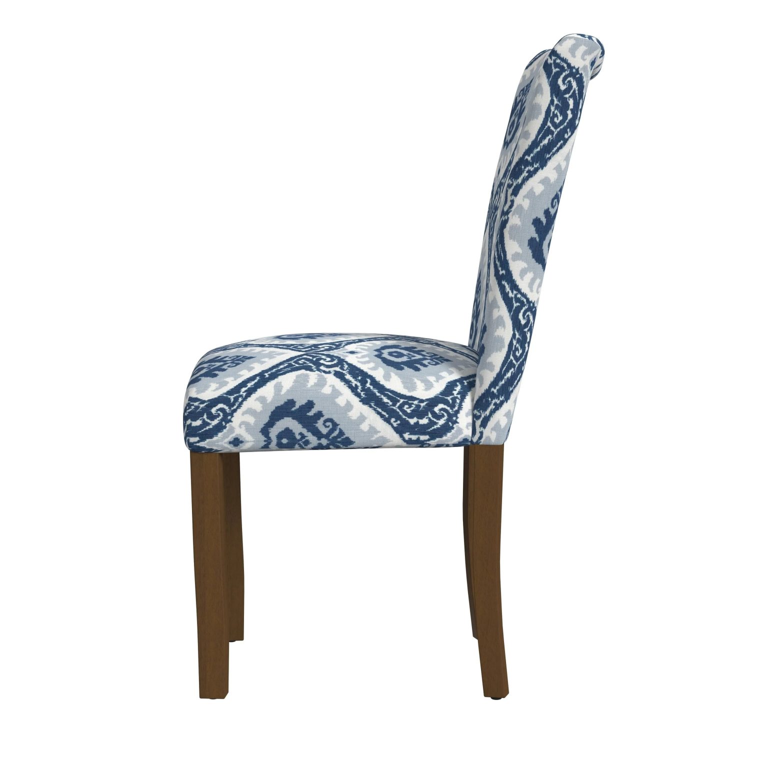ZenVora Set of 2 Upholstered Medallion Dining Chairs, Comfortable Parsons Style Chairs for Kitchen and Dining Room
