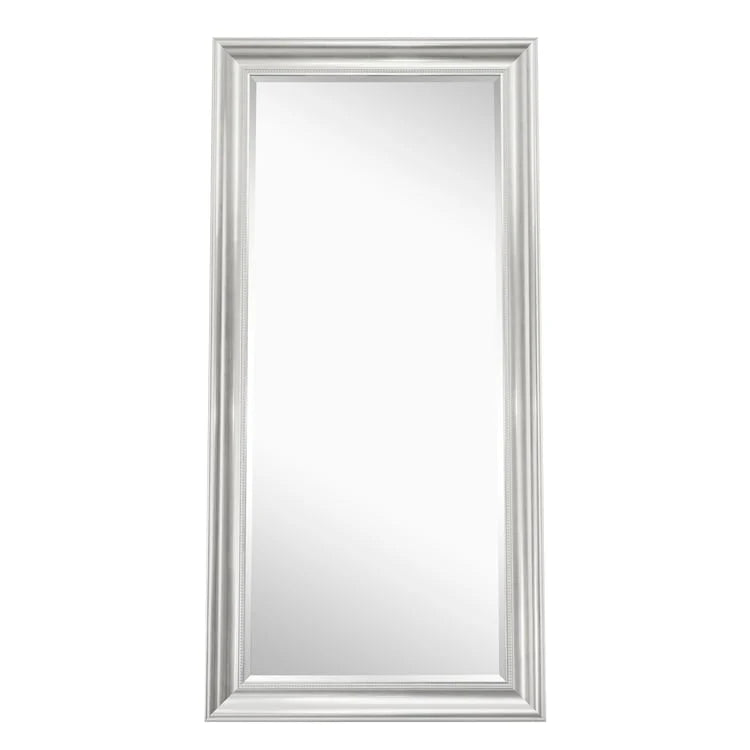 ZenVora Tall Beaded Full Length Mirror, Oversized Full Body Standing Mirror with Decorative Frame for Bedroom, Dressing Room and Home Decor