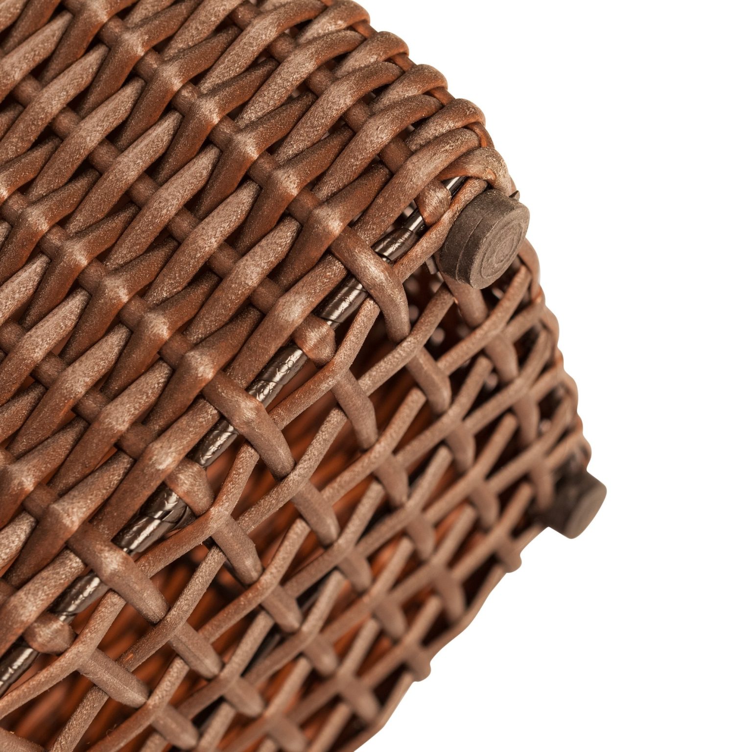 ZenVora All-Weather Wicker Planter Set with Liners, Outdoor Decorative Garden Plant Pots for Patio, Deck & Balcony