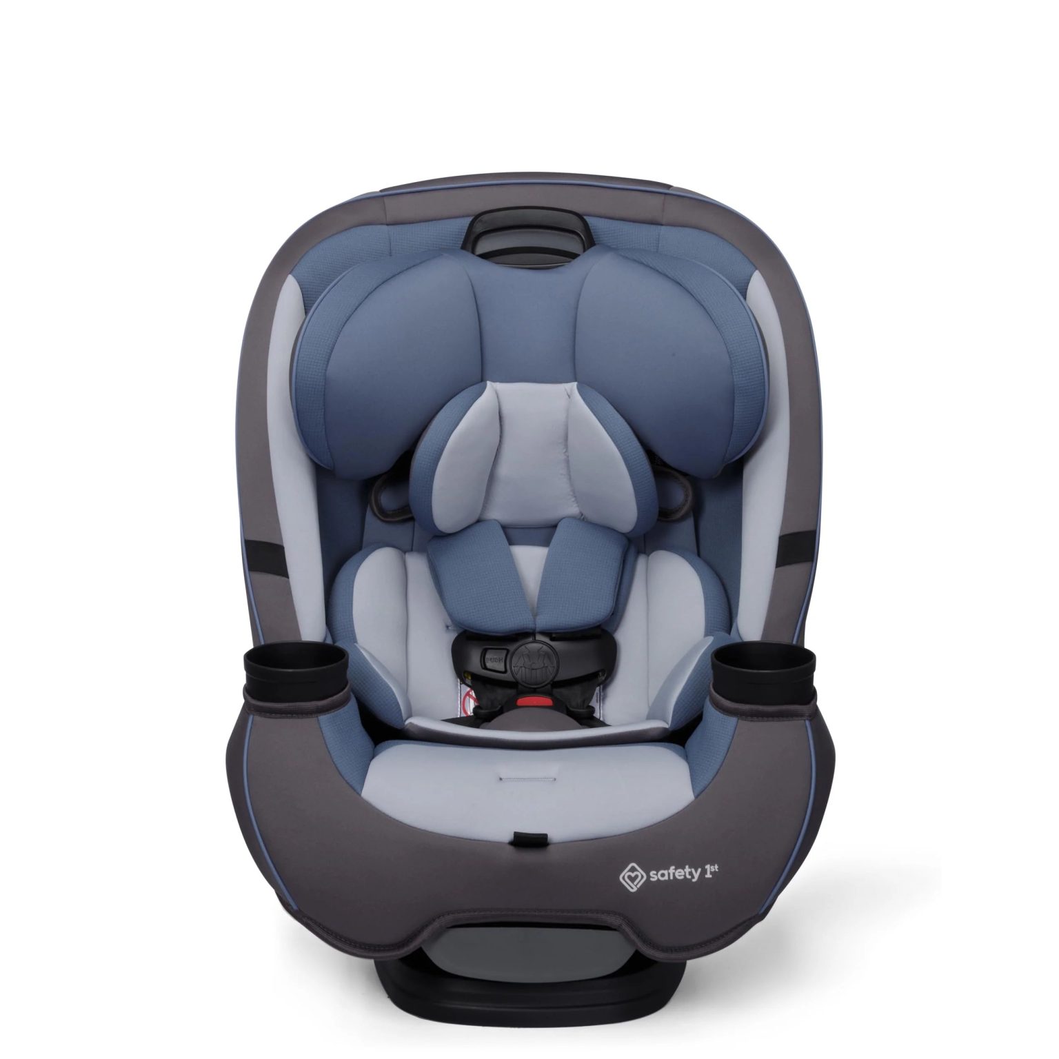 ZenVora 3-in-1 Slim Convertible Car Seat, All-in-One Infant Toddler Booster Seat, Rear & Forward Facing Child Safety Seat, Blue