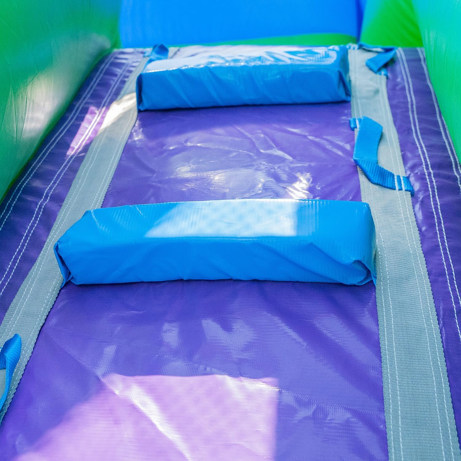 ZenVora Inflatable Water Slide Bounce House with Blower - PVC Outdoor Party Slide
