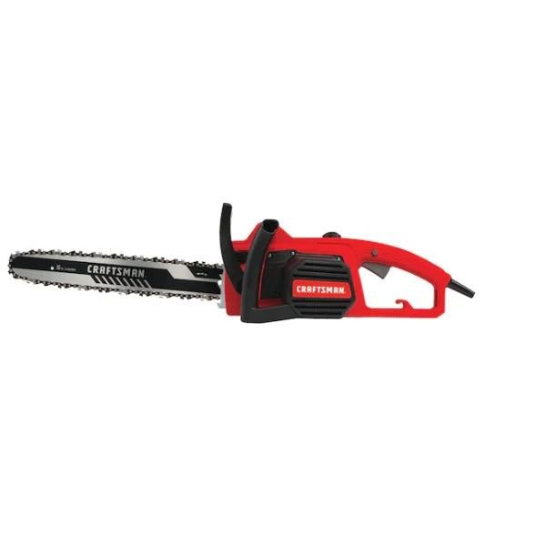 ZenVora 12 Amp 16-Inch Corded Electric Chainsaw with Low Kickback Bar, Auto Oiler & Tool-Free Chain Tensioning