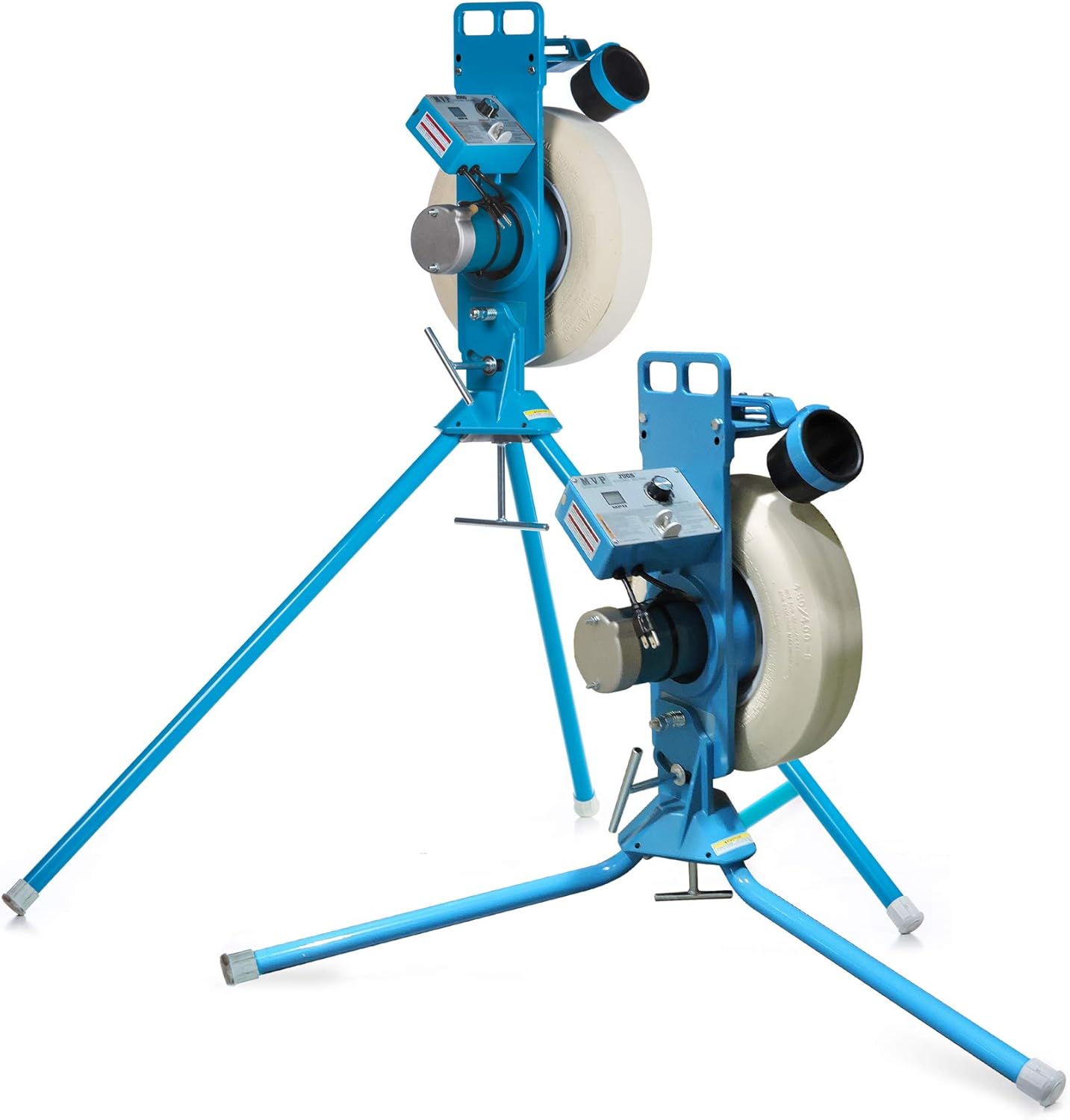 ZenVora Baseball Softball Pitching Machine - Adjustable 20-60 MPH with Digital Display
