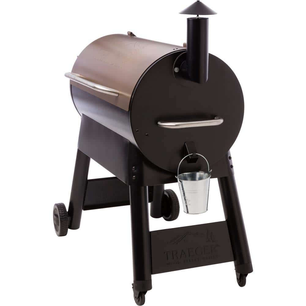 ZenVora 34-Inch Pellet Grill, Bronze