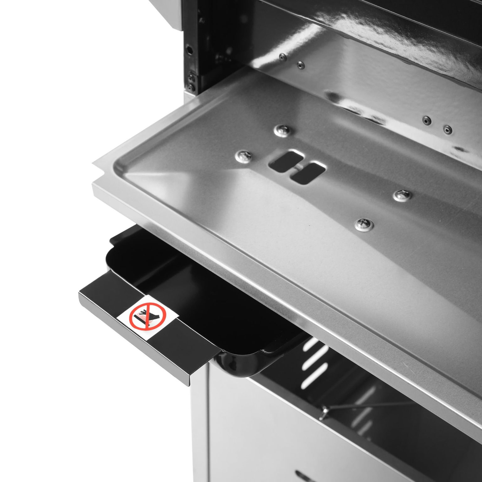 ZenVora Stainless Steel 6-Burner Gas Grill – 74,000 BTU with Sear & Side Burner, Cabinet Style