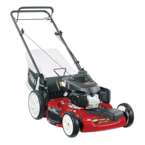ZenVora gas mower, 22-inch 170cc OHV engine high-wheel RWD 3-in-1 with height adjustment, oil included