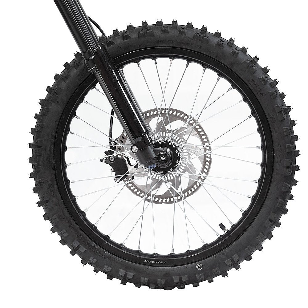 Electric Dirt Bike, 53 MPH Max Speed, 50-Mile Max Range