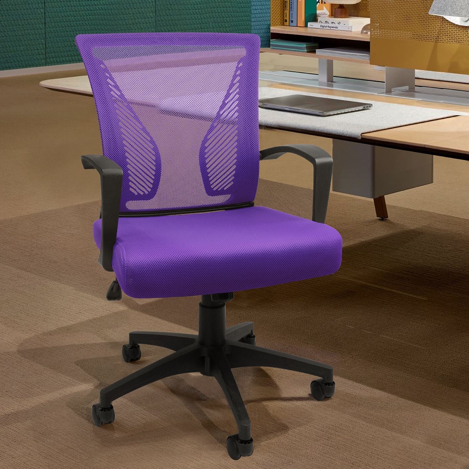 ZenVora Ergonomic Mesh Office Chair with Lumbar Support, Breathable Computer Desk Chair