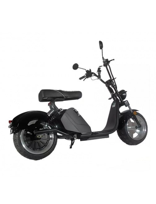 ZenVora 3000W 60V Dual-Seat Electric Scooter – Chopper-Style City Commuter