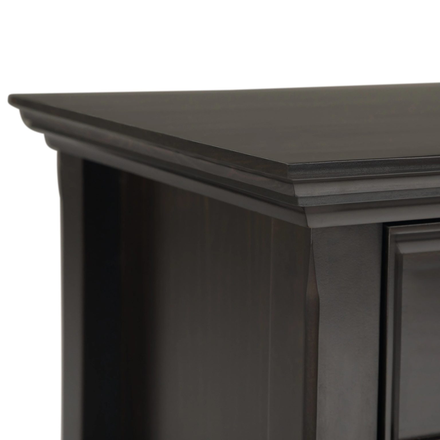 ZenVora 24 Inch Wide Solid Wood Nightstand, Bedside Table and Bedroom End Table