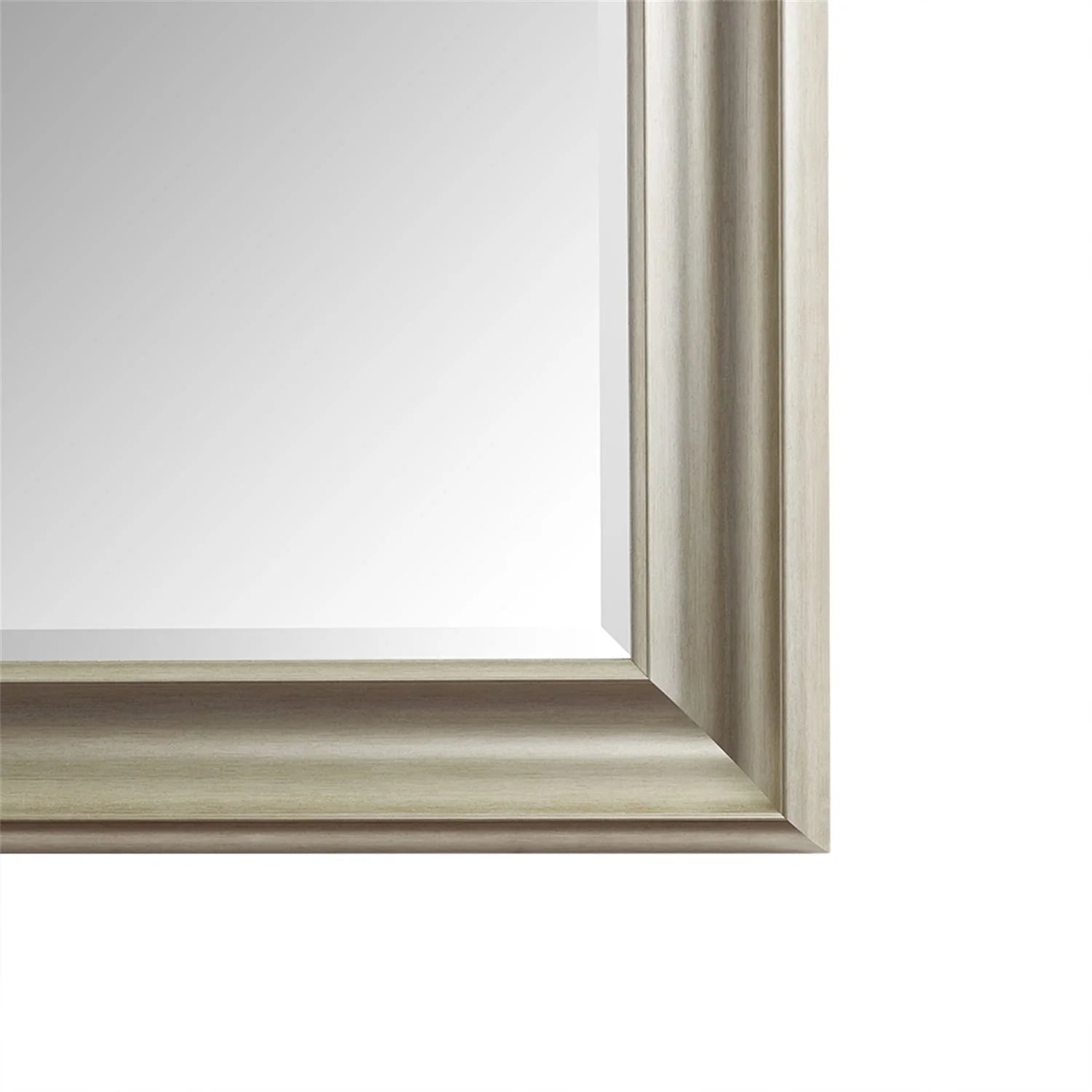 ZenVora Tall Full Length Mirror, Oversized Rectangle Full Body Wall Mounted Mirror with Smooth Faux Wood Frame