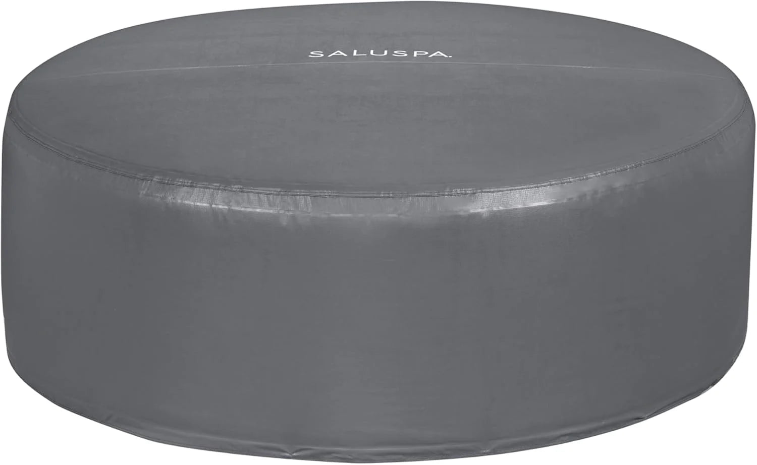 ZenVora 71 x 26-Inch Inflatable Hot Tub Spa for 2-4 Persons, Portable, with 2 Covers, Black