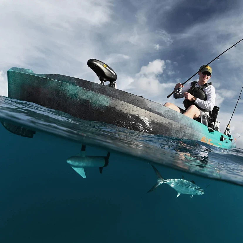 ZenVora 12-Ft. Motorized Fishing Kayak with Trolling Motor