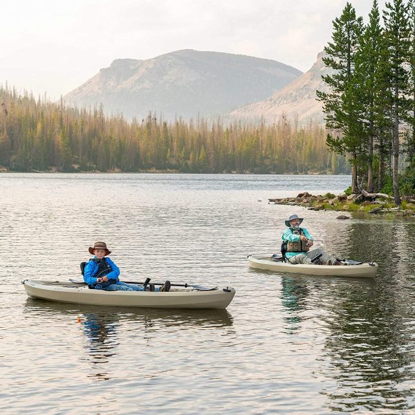 ZenVora Fishing Kayak 2 Pack (Paddles Included)