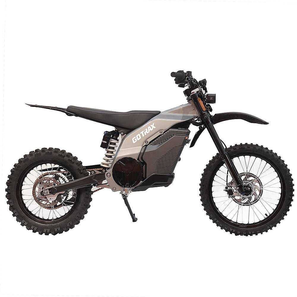 Electric Dirt Bike, 53 MPH Max Speed, 50-Mile Max Range