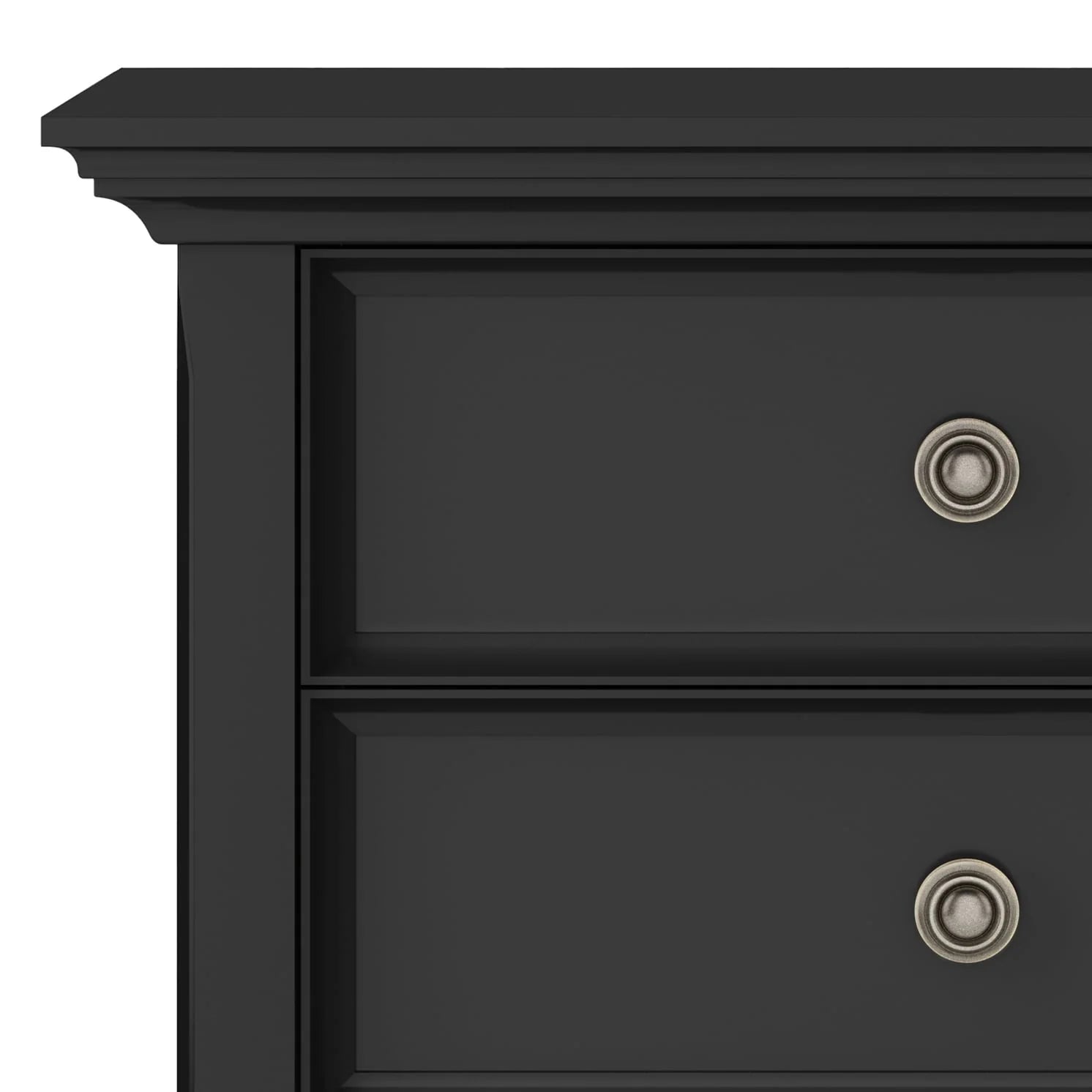 ZenVora 24 Inch Wide Solid Wood Nightstand, Bedside Table and Bedroom End Table