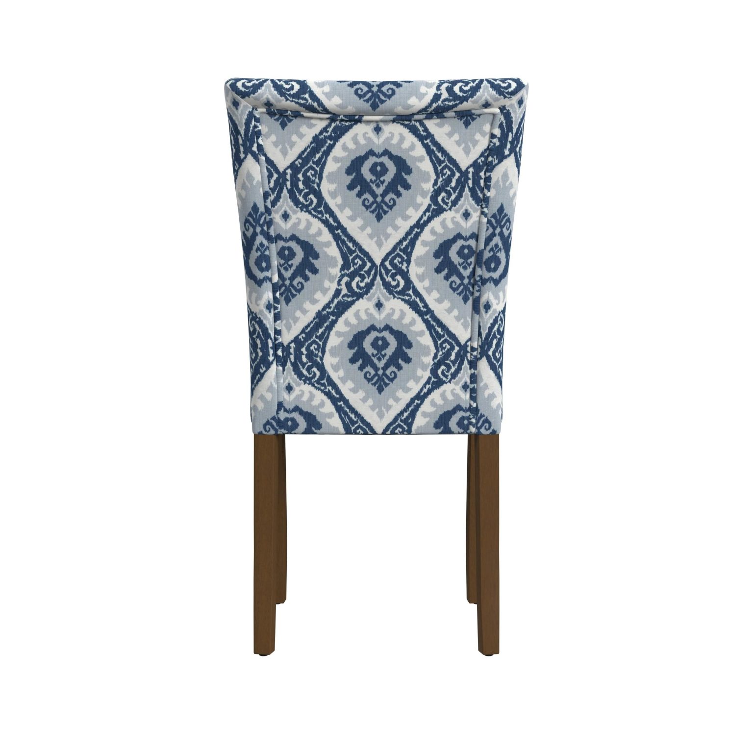 ZenVora Set of 2 Upholstered Medallion Dining Chairs, Comfortable Parsons Style Chairs for Kitchen and Dining Room