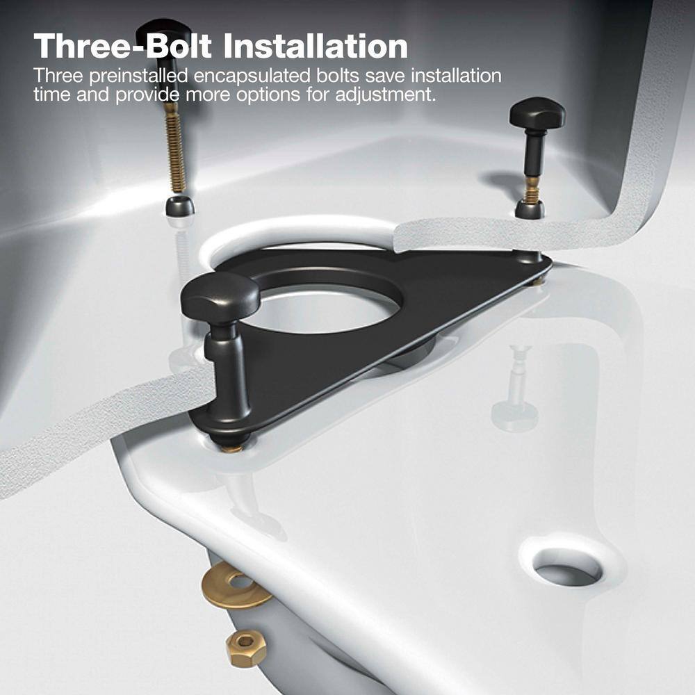 ZenVora Extra-Tall Elongated Toilet, 1.28 GPF, White, with Seat