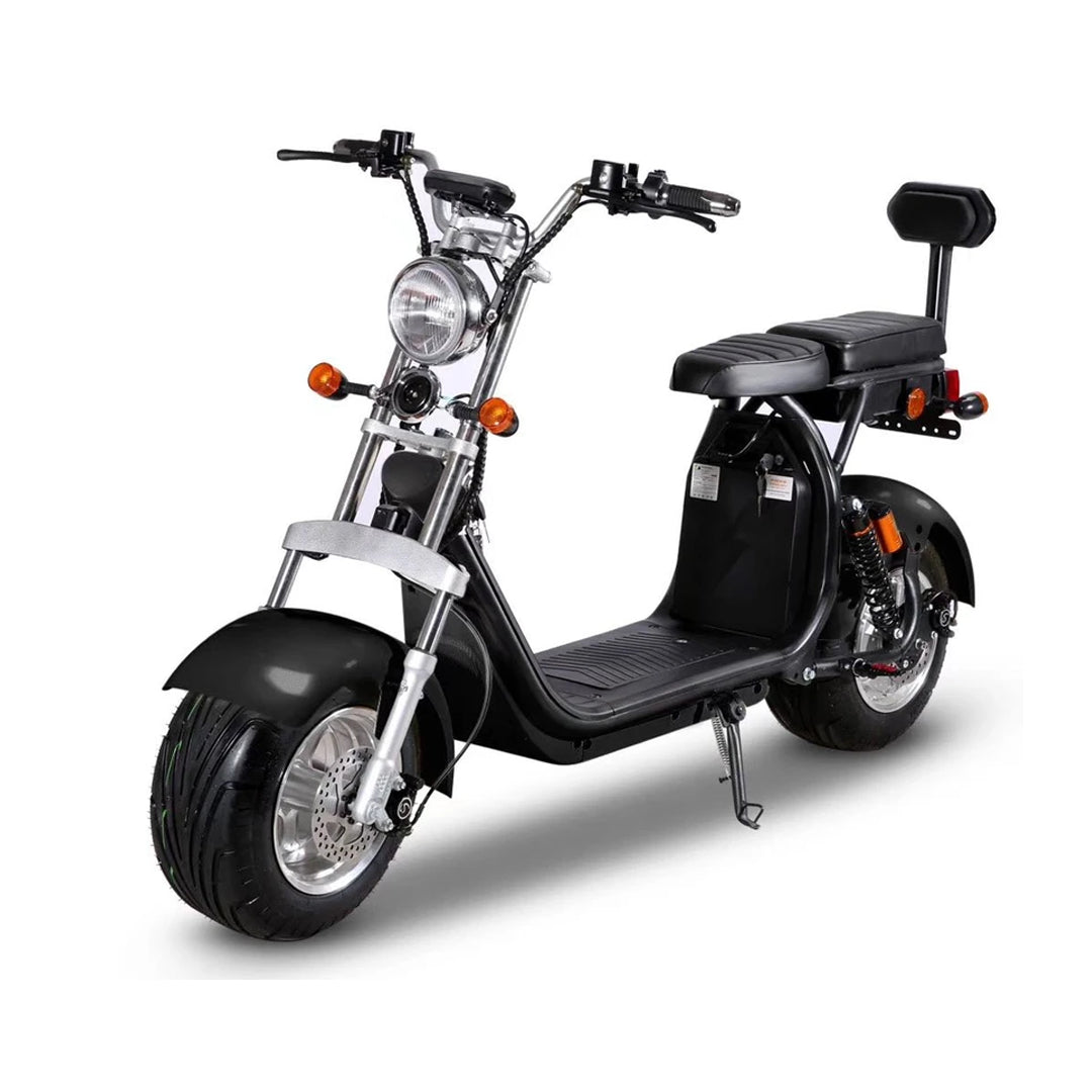 ZenVora 1500W Electric City Scooter, 40Ah Battery, 110 km Range, Road Homologated