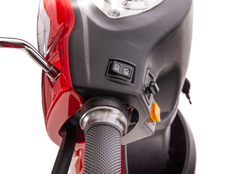 ZenVora Electric Mobility Scooter, 20/25 km/h, 50 km Range, with Topcase