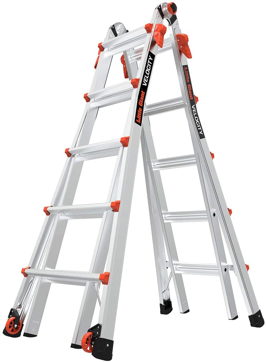ZenVora Little Giant Velocity Model 22 Multi Position Ladder - 19 ft Extension Ladder
